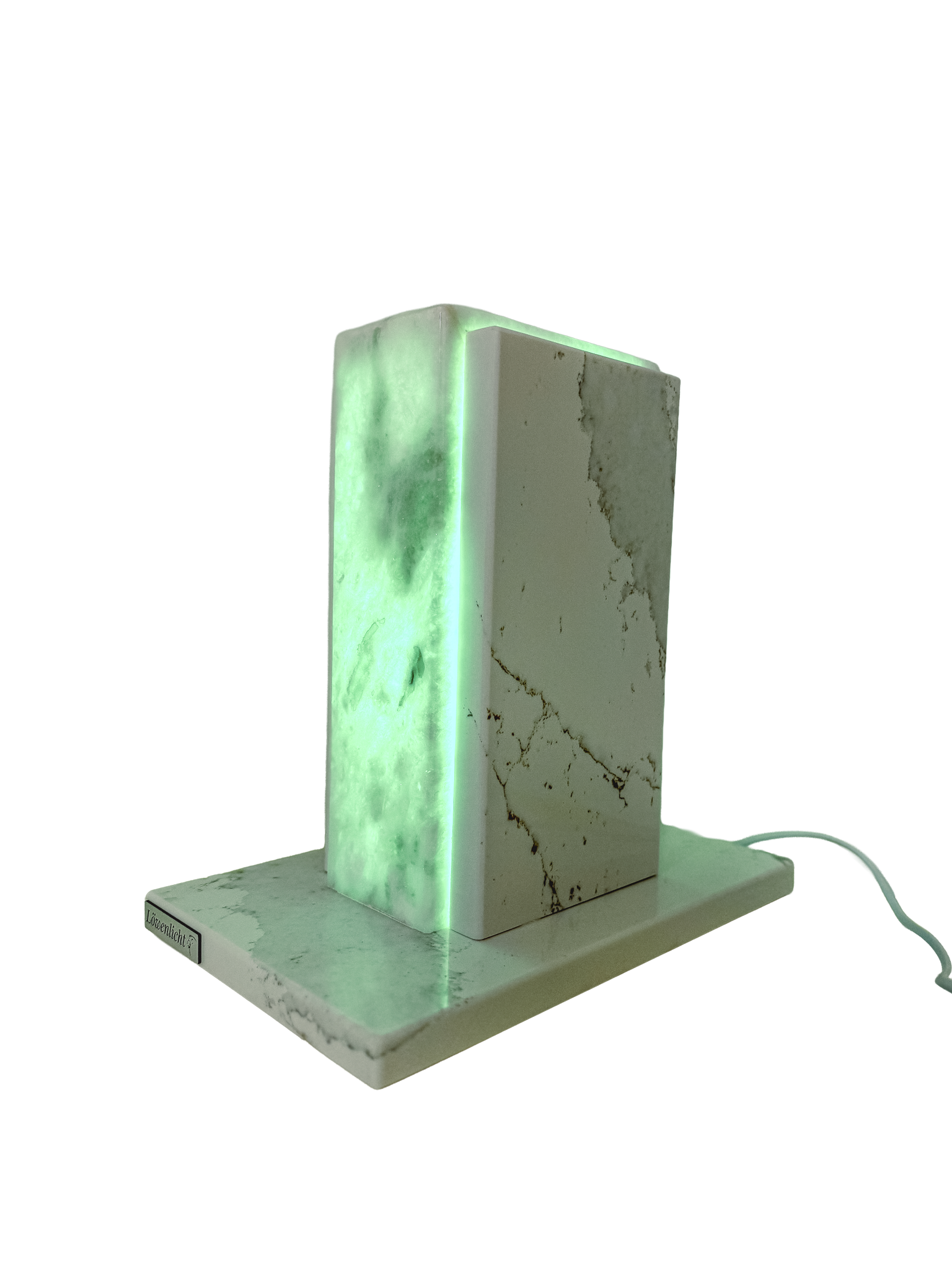 White Galaxy – Natursteinlampe von Löwenlicht