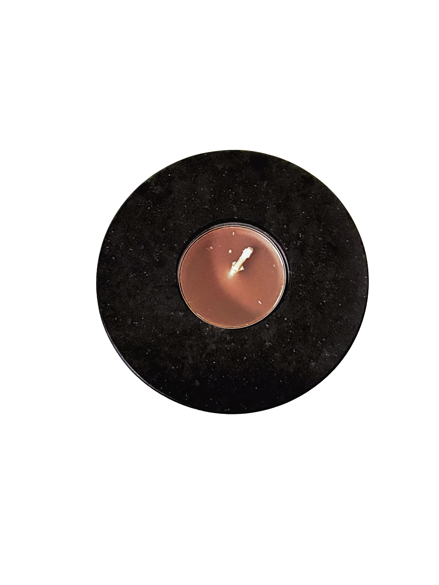 Teelichtstein – Natursteinlampe von Löwenlicht